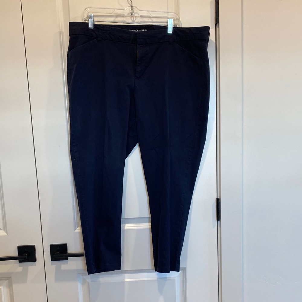 Khaki’s By Gap Navy Pants 18